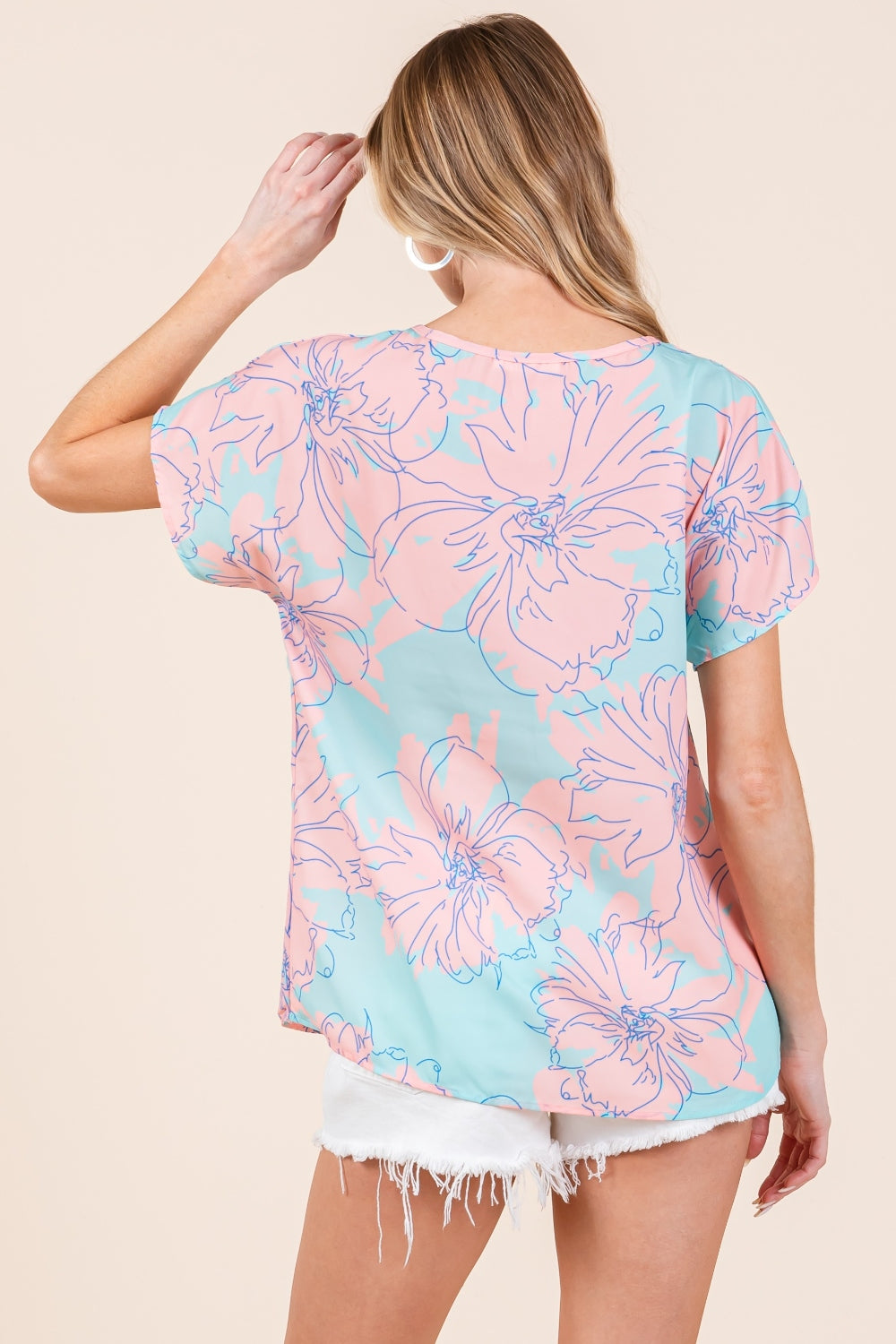 Floral Short Sleeve T-Shirt