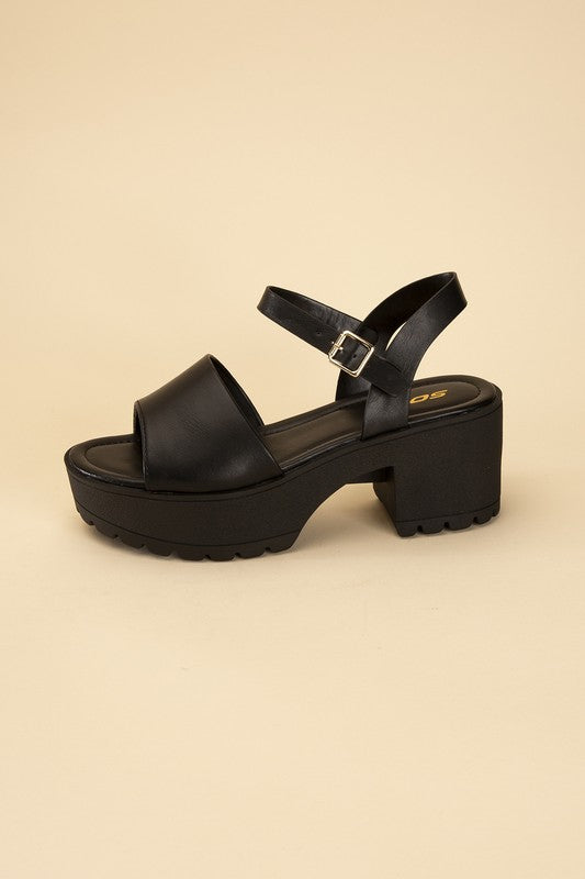 STACI PLATFORM SANDALS