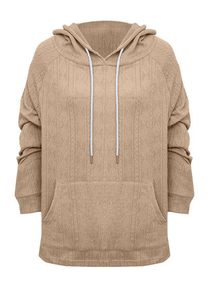 Drawstring Long Sleeve Hoodie