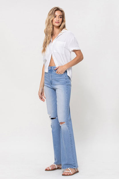 Flying Monkey High Rise Vintage Flare Jeans