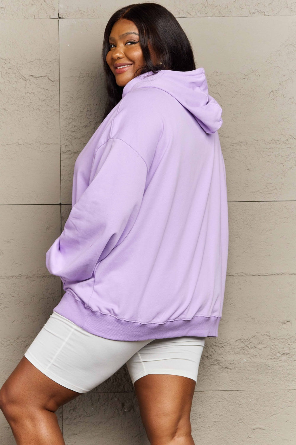 Drawstring Long Sleeve Hoodie