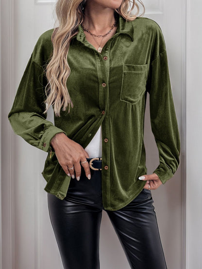 Button Up Long Sleeve Shirt