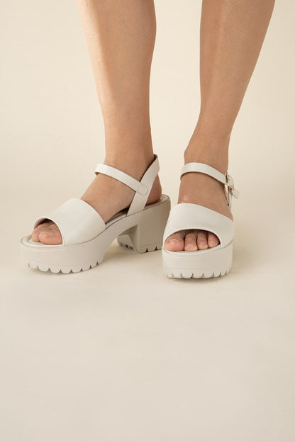 STACI PLATFORM SANDALS