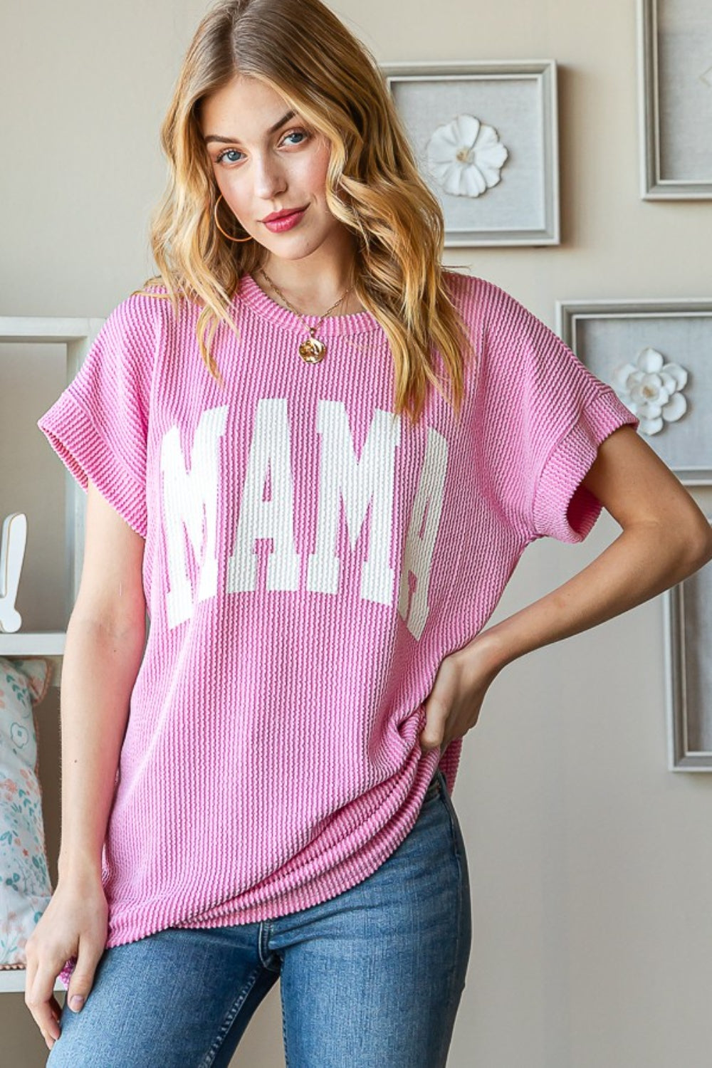 Letter Graphic Short Sleeve T-Shirt