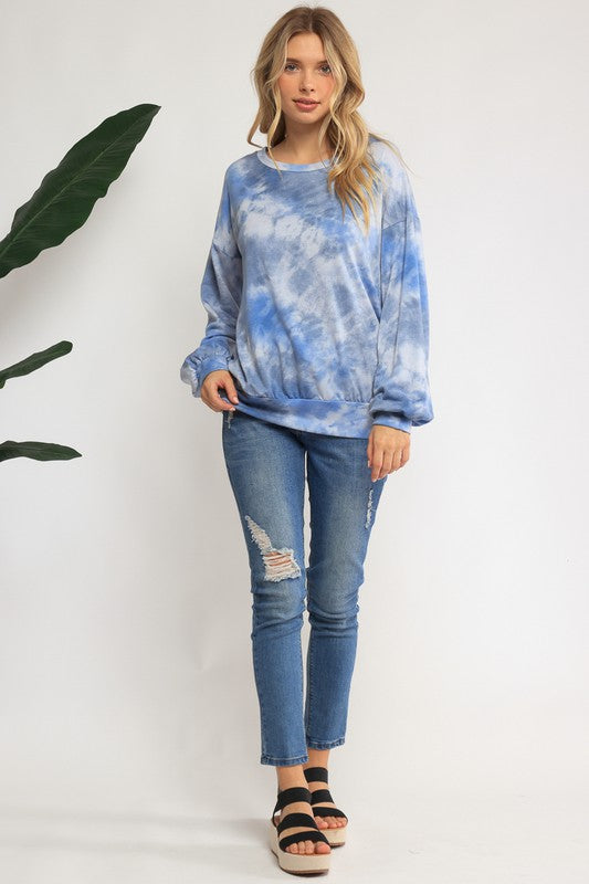 TIE DYE PLUS SWEATSHIRT