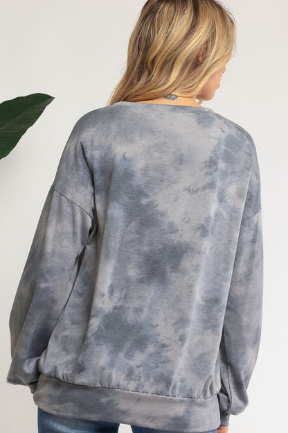 TIE DYE PLUS SWEATSHIRT