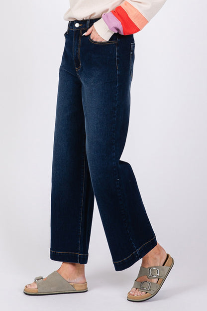 High Waist Wide Leg Jeans