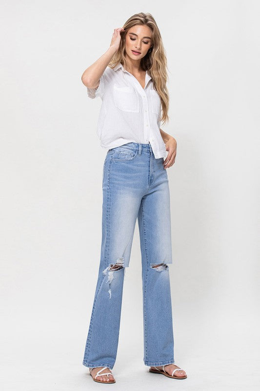 Flying Monkey High Rise Vintage Flare Jeans