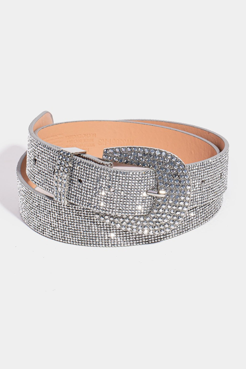 Rhinestone Embellished Belt