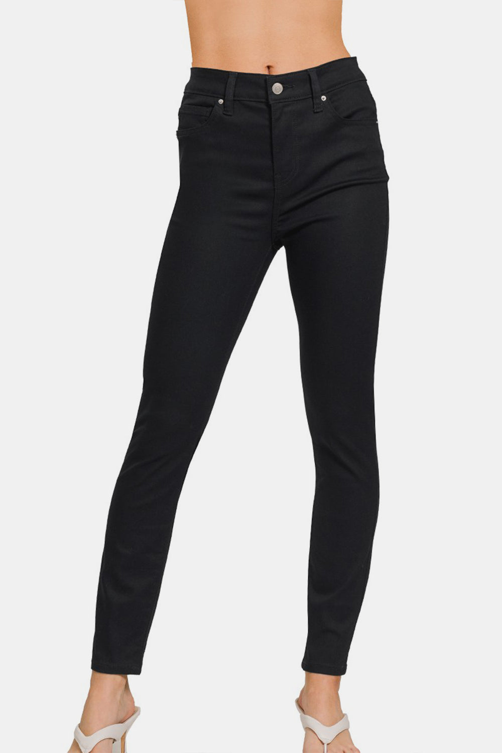 High-Rise Skinny Jeans