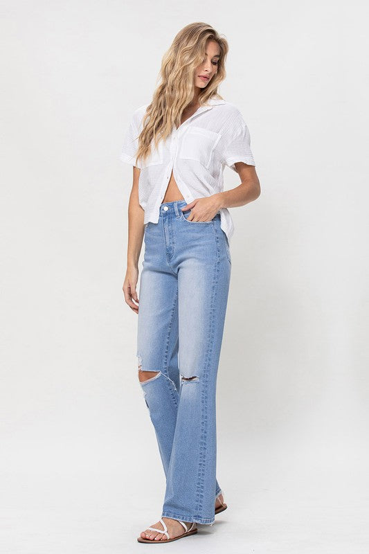 Flying Monkey High Rise Vintage Flare Jeans