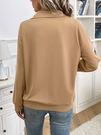 Kangaroo Pocket Long Sleeve Sweatshirt