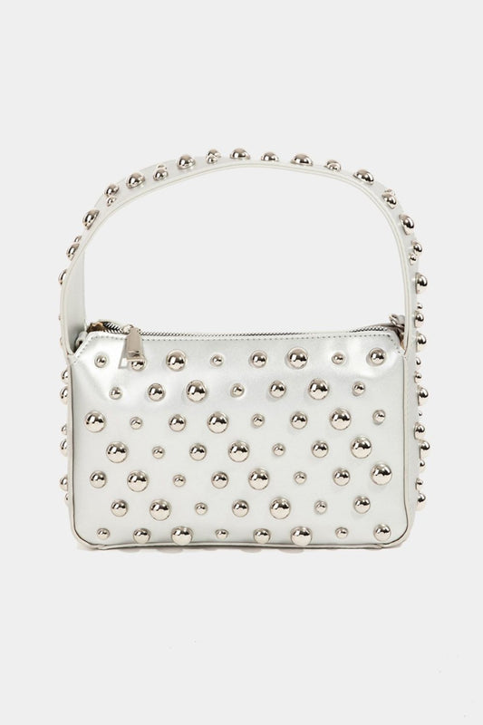 Ball Studded Square Handbag