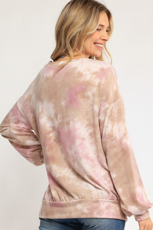 TIE DYE PLUS SWEATSHIRT