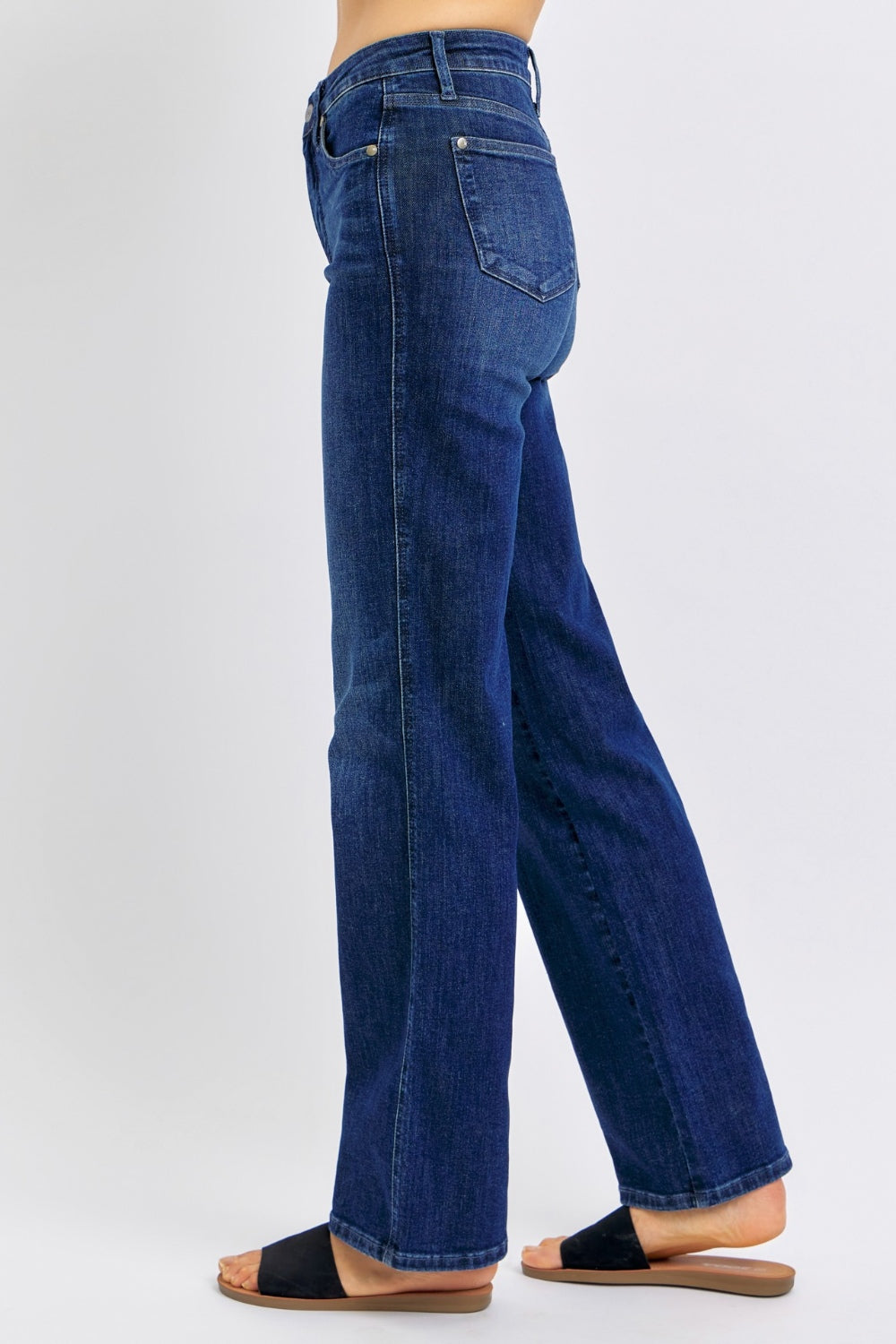 Judy Blue High Waist Tummy Control Straight Jeans