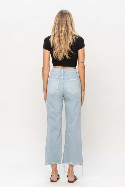 VERVET by Flying Monkey 90"s Vintage Crop Flare Jeans