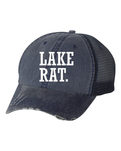 Lake Rat Embroidered Trucker Hat