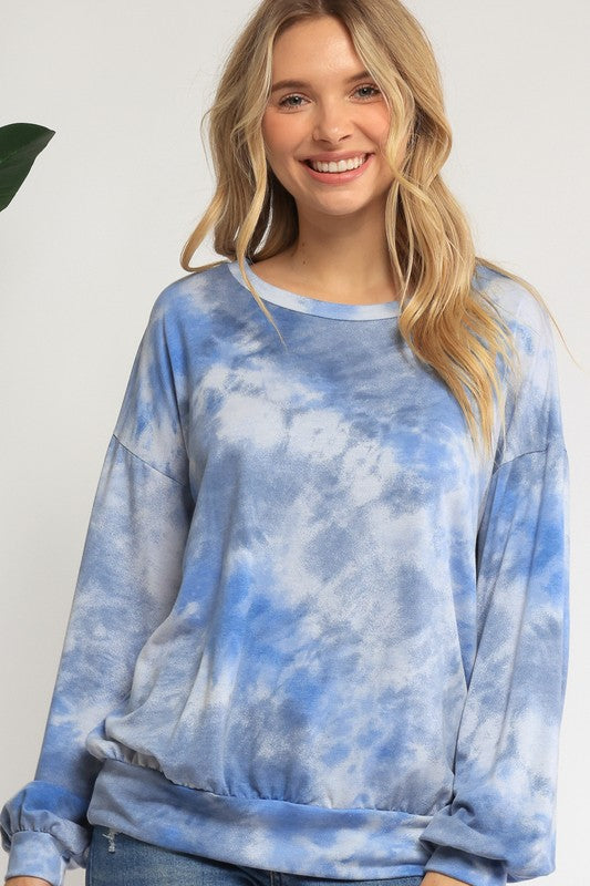 TIE DYE PLUS SWEATSHIRT