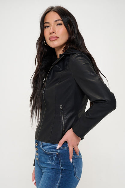 Zip Up Hooded Jacket