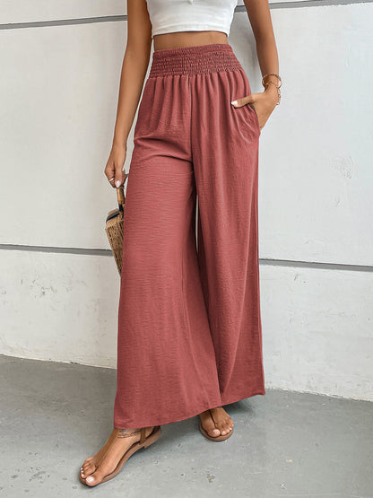 Wide Leg Pants with Pockets