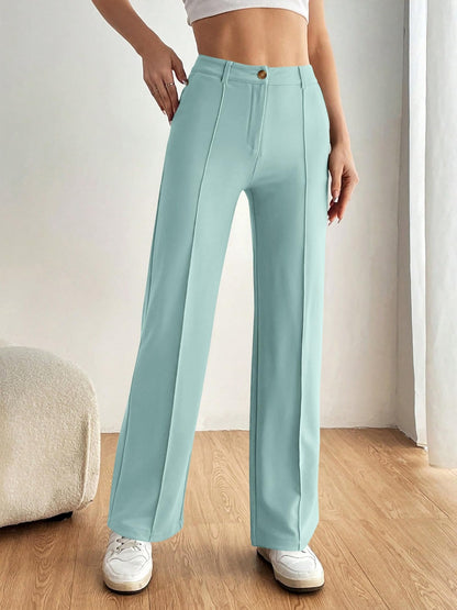 High Waist Wide Leg Pants