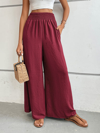 Wide Leg Pants with Pockets