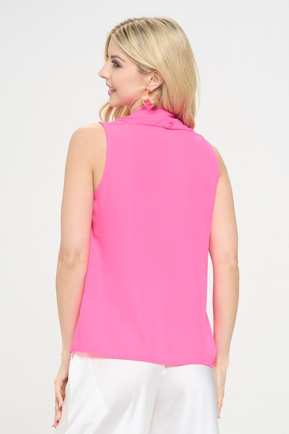 V-Neck Sleeveless Top