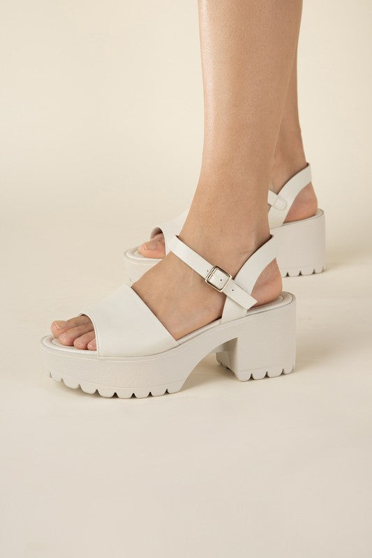 STACI PLATFORM SANDALS