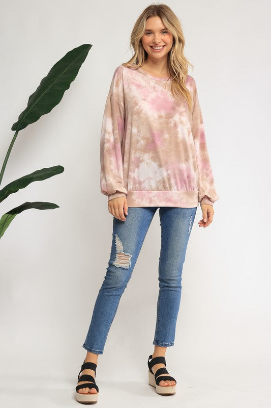 TIE DYE SWEATSHIRT