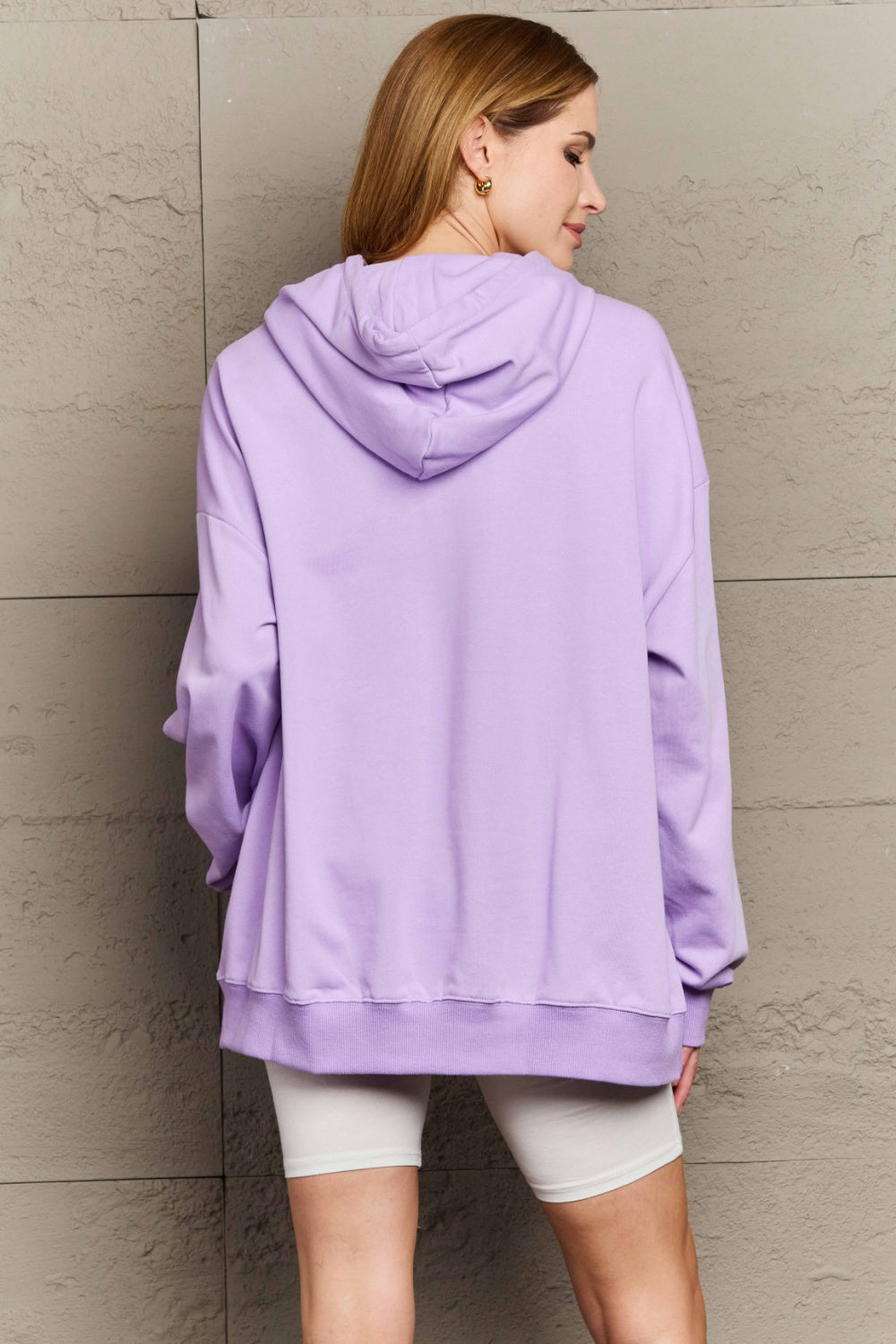 Drawstring Long Sleeve Hoodie