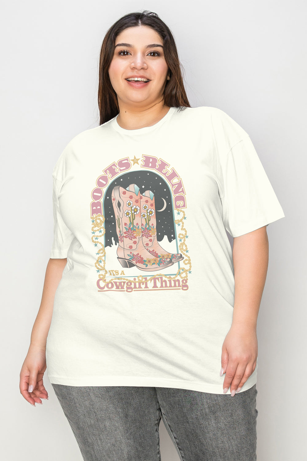 Vintage Western Cowgirls Graphic T-Shirt