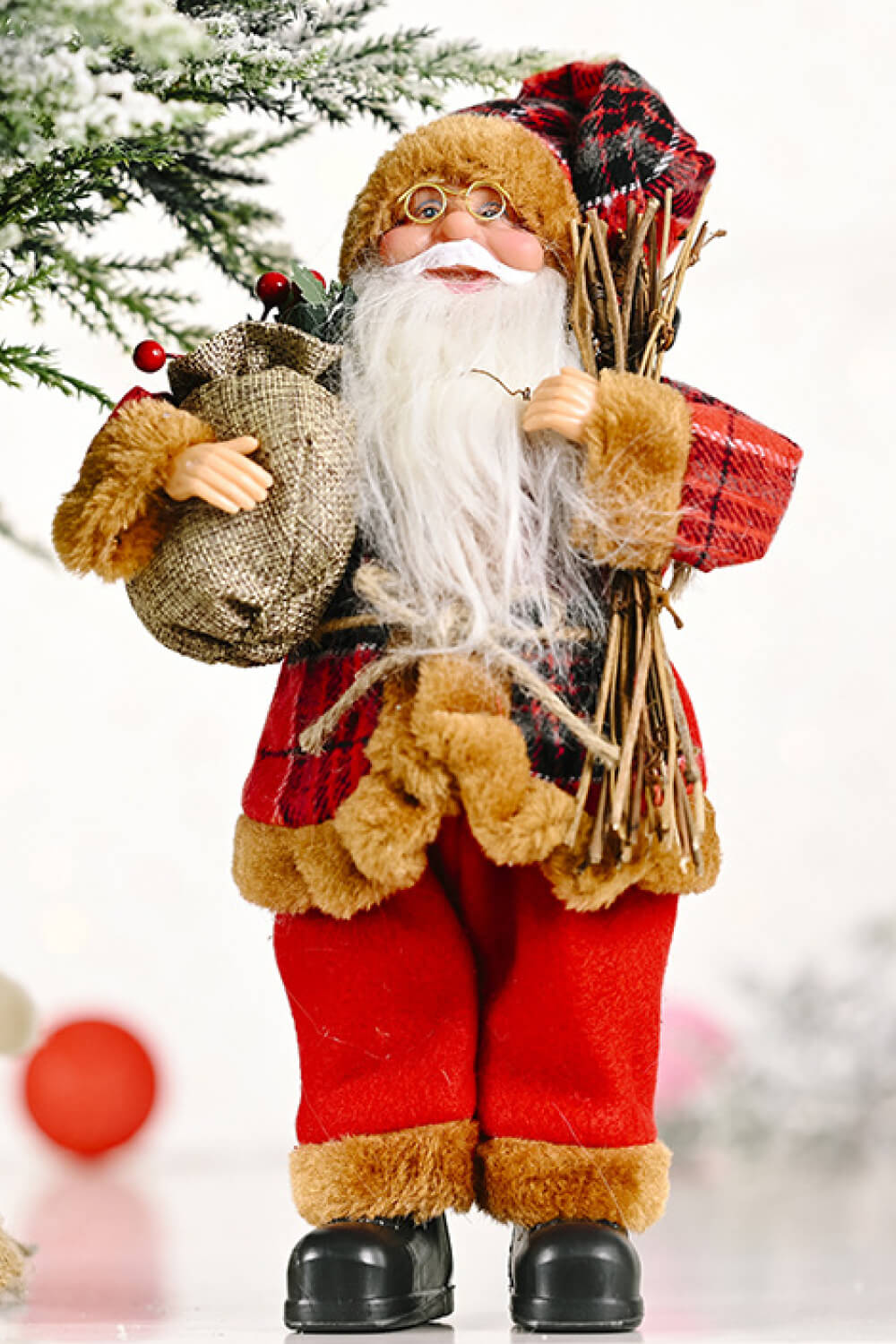 Christmas Standing Santa Claus Figure