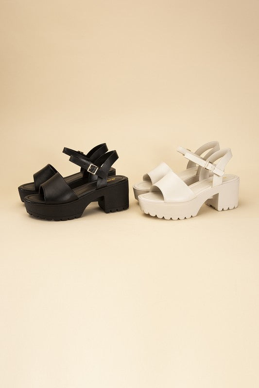 STACI PLATFORM SANDALS