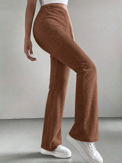 High Waist Bootcut Pants