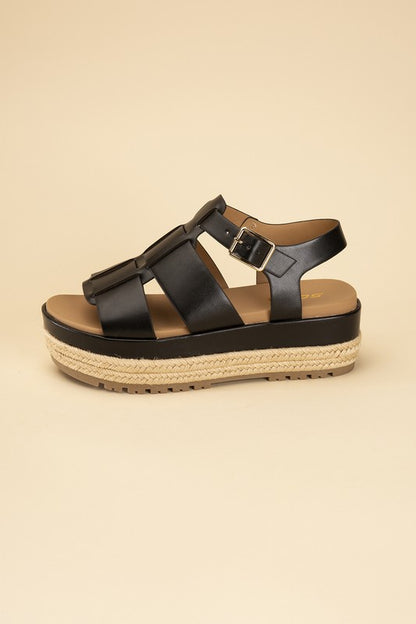 ESPADRILLE GLADIATOR SANDALS