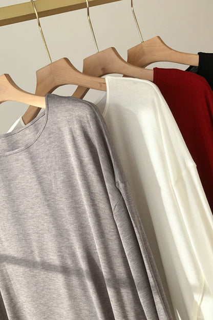 High-Low Long Sleeve T-Shirt