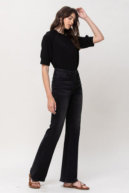 Flying Monkey High Rise Relax Flare Jeans