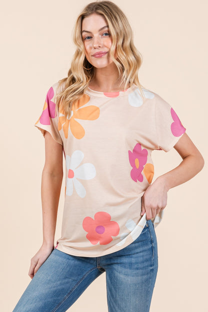 Floral Short Sleeve T-Shirt