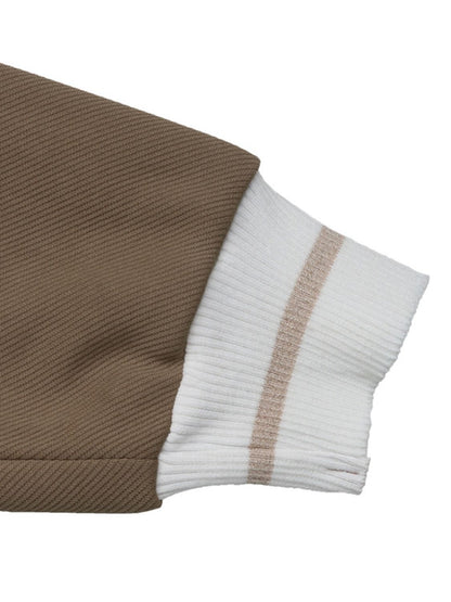 Collared Neck Button Down Jacket