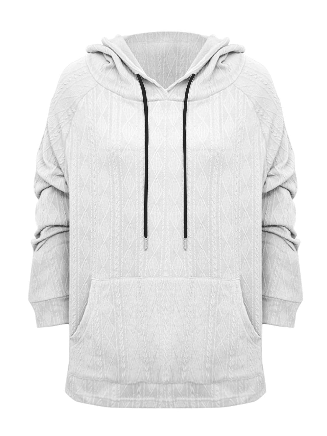 Drawstring Long Sleeve Hoodie