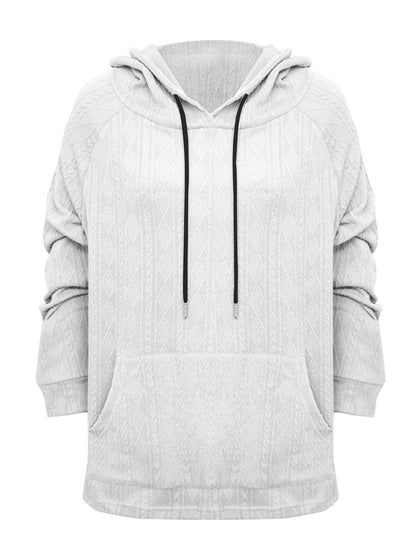 Drawstring Long Sleeve Hoodie