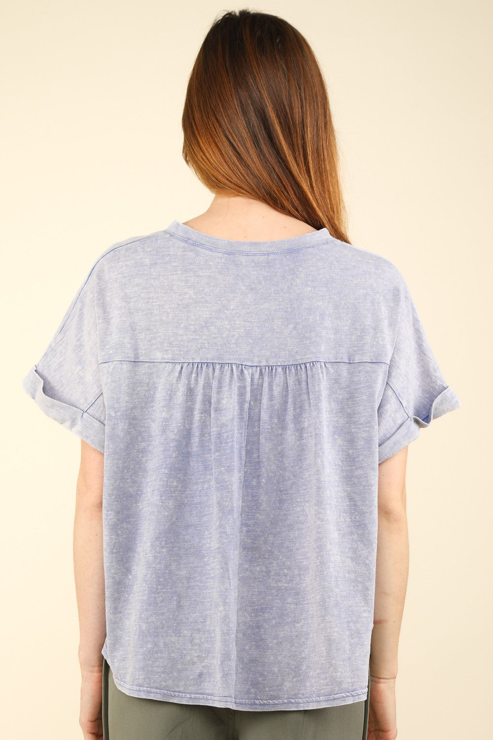 Nochted Short Sleeve Washed T-Shirt
