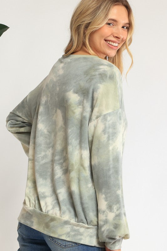 TIE DYE SWEATSHIRT