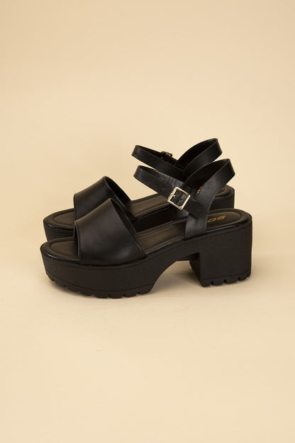 STACI PLATFORM SANDALS