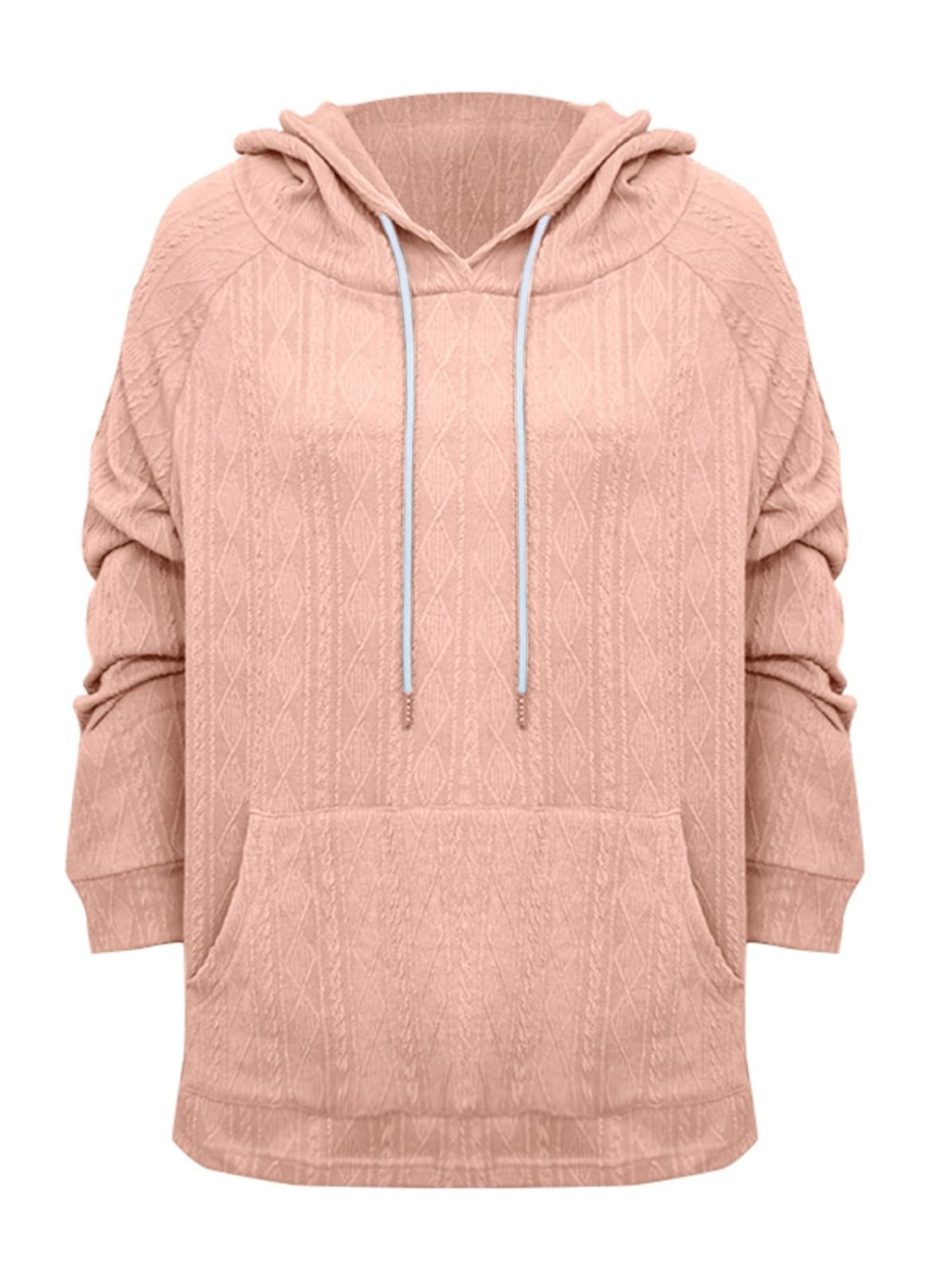 Drawstring Long Sleeve Hoodie