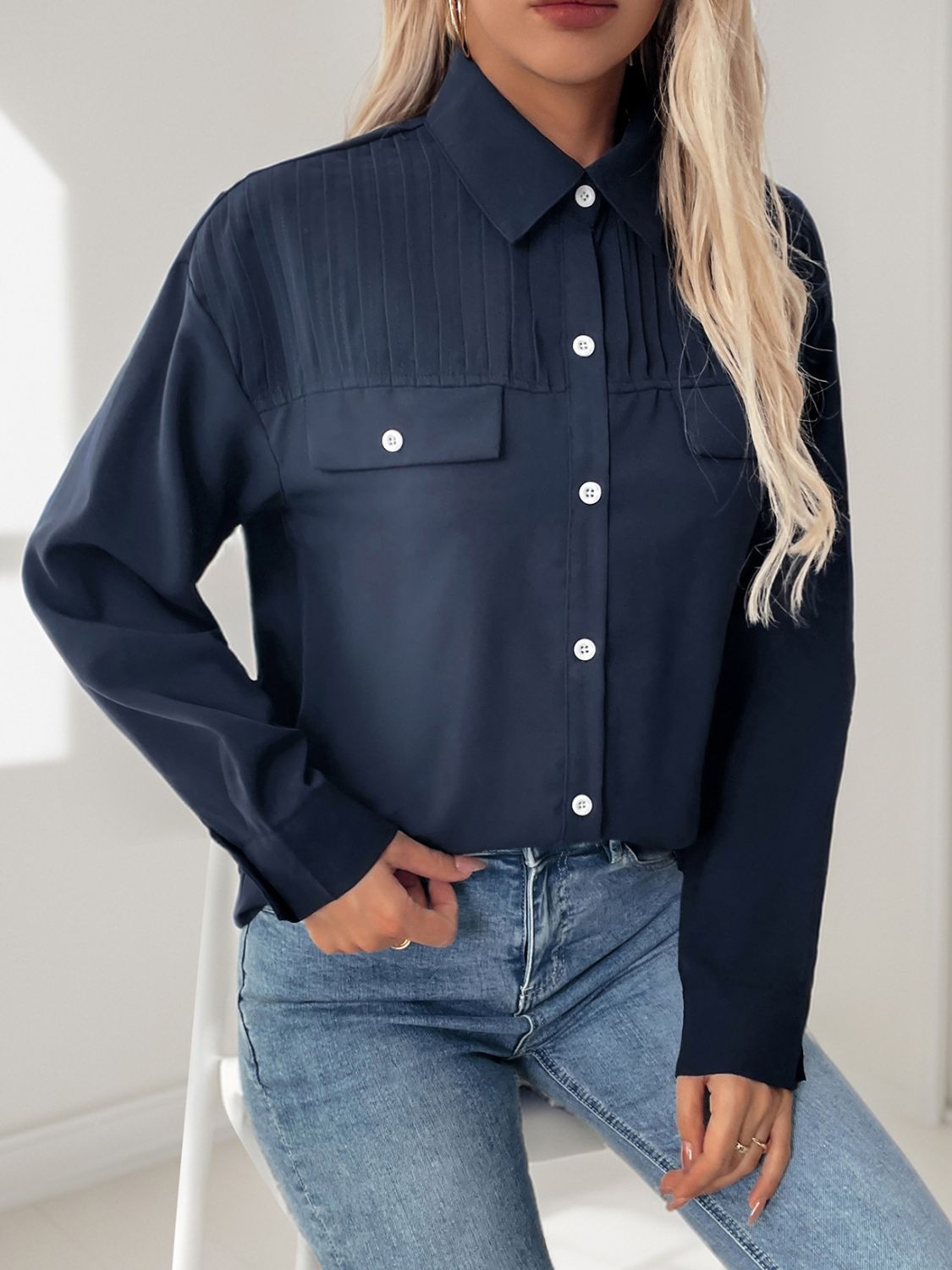 Buttoned Down Long Sleeve Shirt