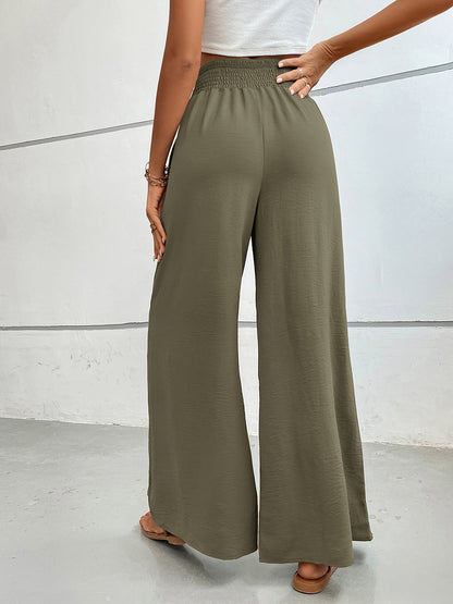 Wide Leg Pants with Pockets