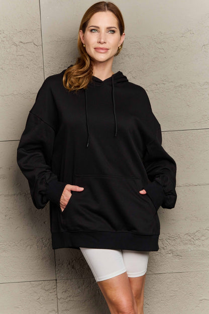 Drawstring Long Sleeve Hoodie