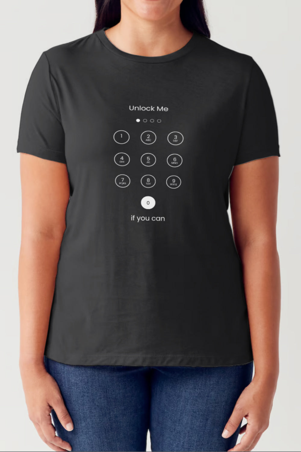 Phone Unlock Page Graphic Short Sleeve Tubular T-Shirt