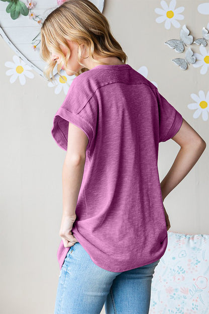 Short Sleeve Round Neck T-Shirt